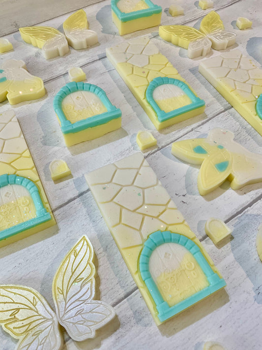 Fairytale Snap Bars & Shapes 🧚🏻‍♀️ Marshmallow & Lemon Buttercream