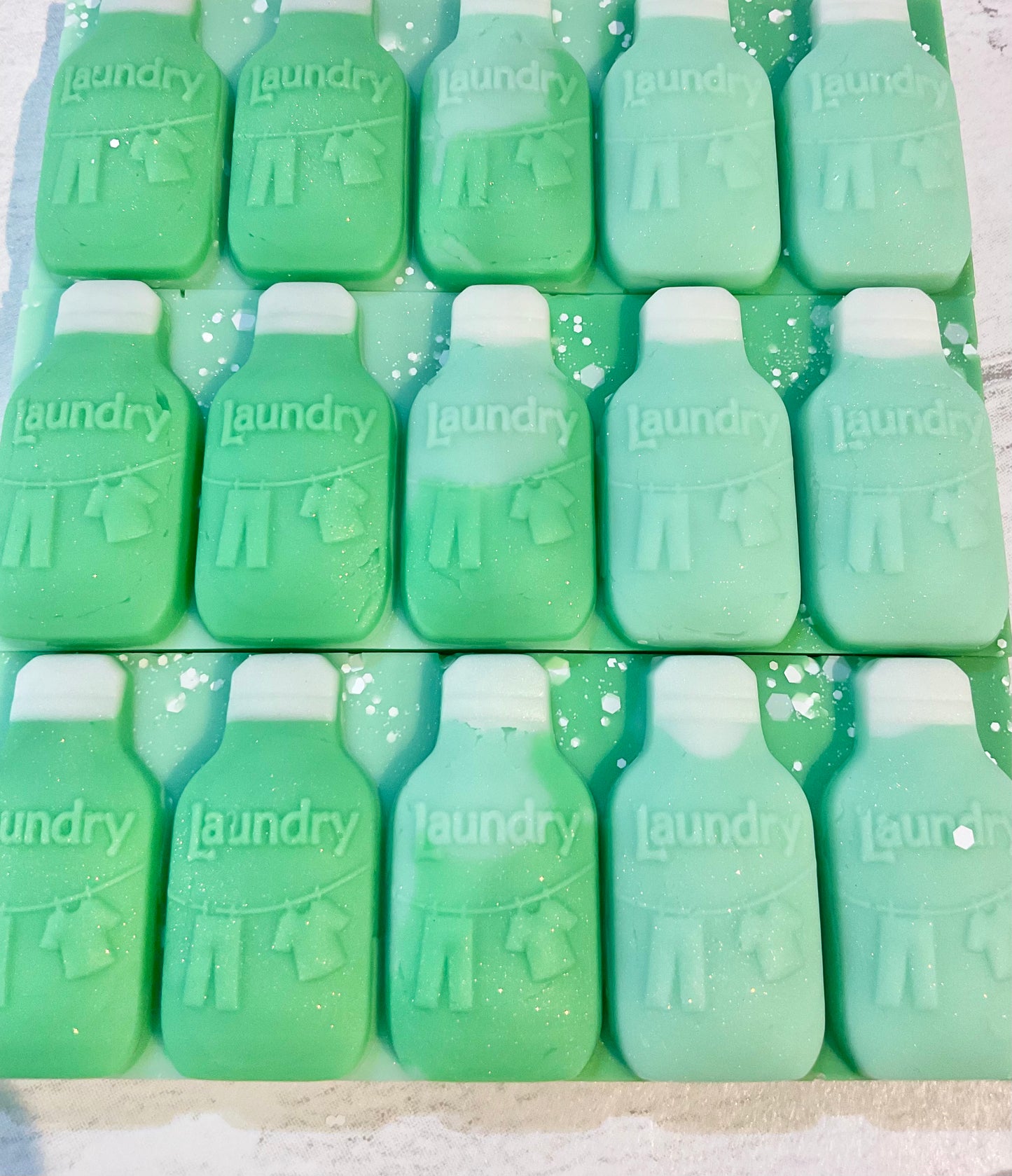 Laundry Bottle Snap Bar 🧺 Lenny Frosted Eucalyptus 🌱