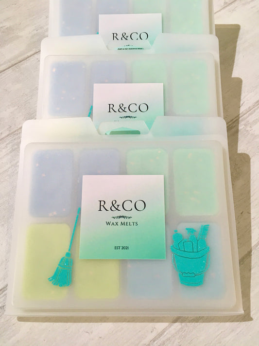 Fresh & Clean Frosted Clamshell 🧼🧹 Assorted Scents