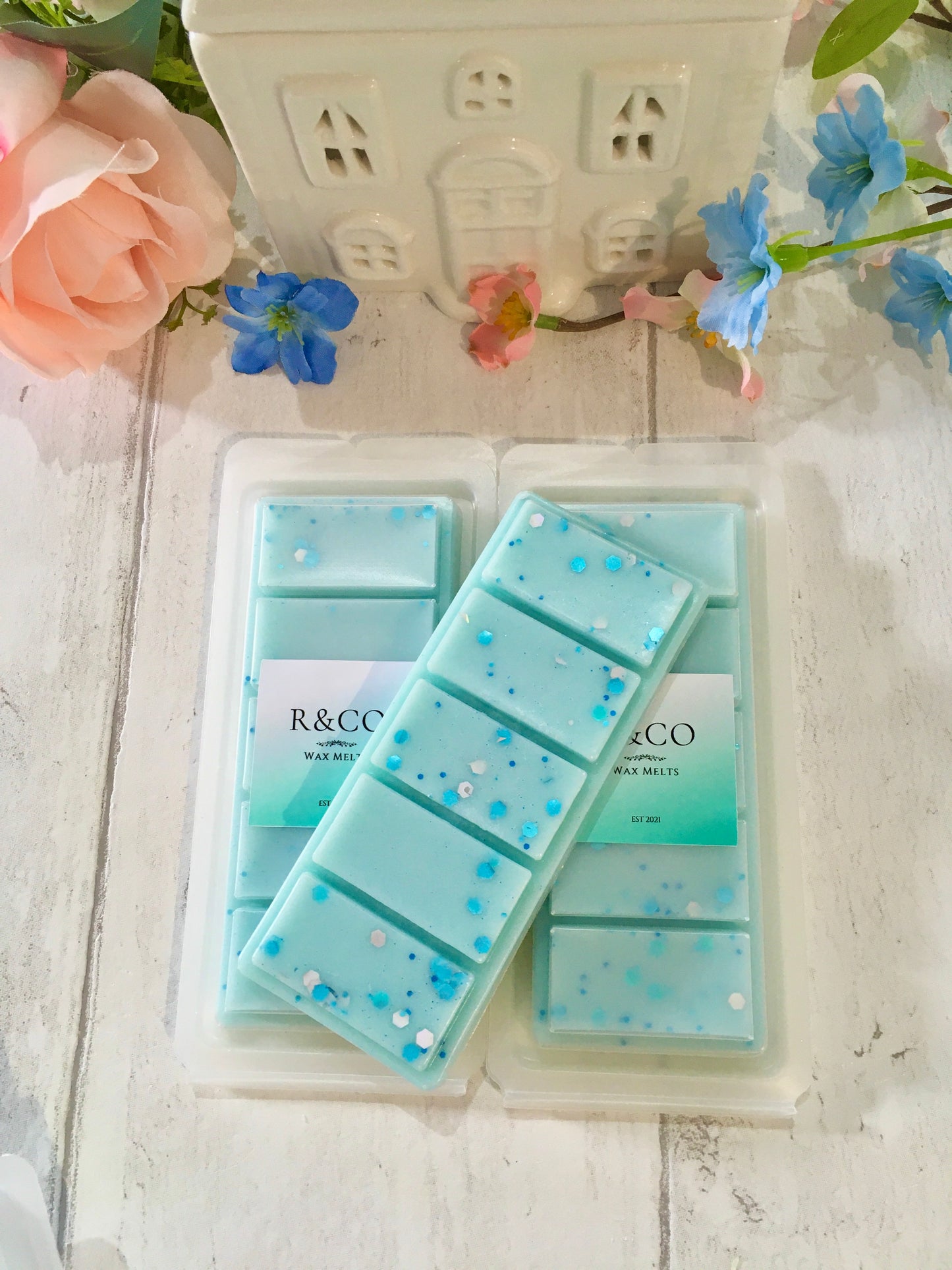 Wax Snap Bar 💙 Eucalyptus Mist & Calm Waters